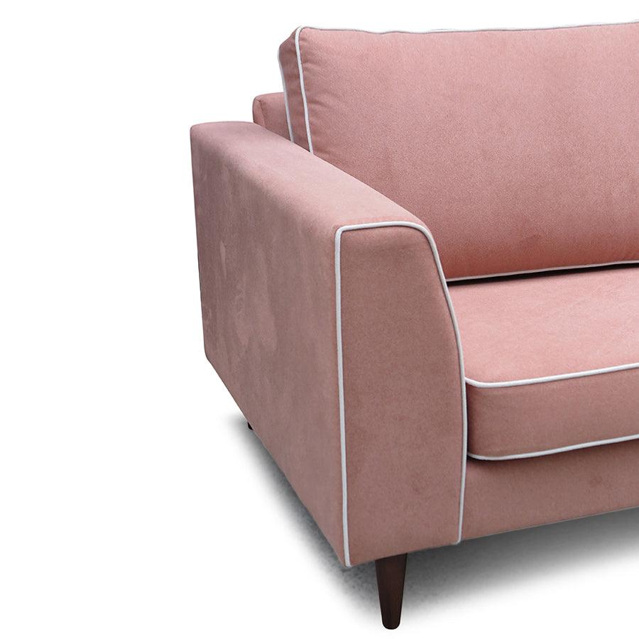 Santa Barbara 3 Seat Sofa - Elton Peach