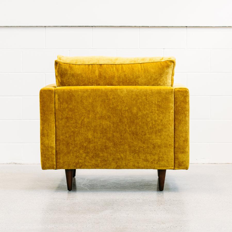 Monterey armchair in victory gold