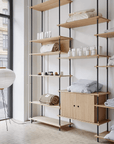 moebe shelving system for the laundry