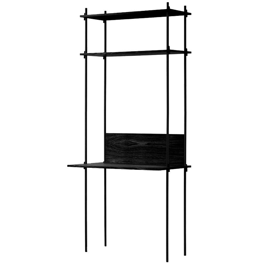 Moebe Shelving System - Desk Black