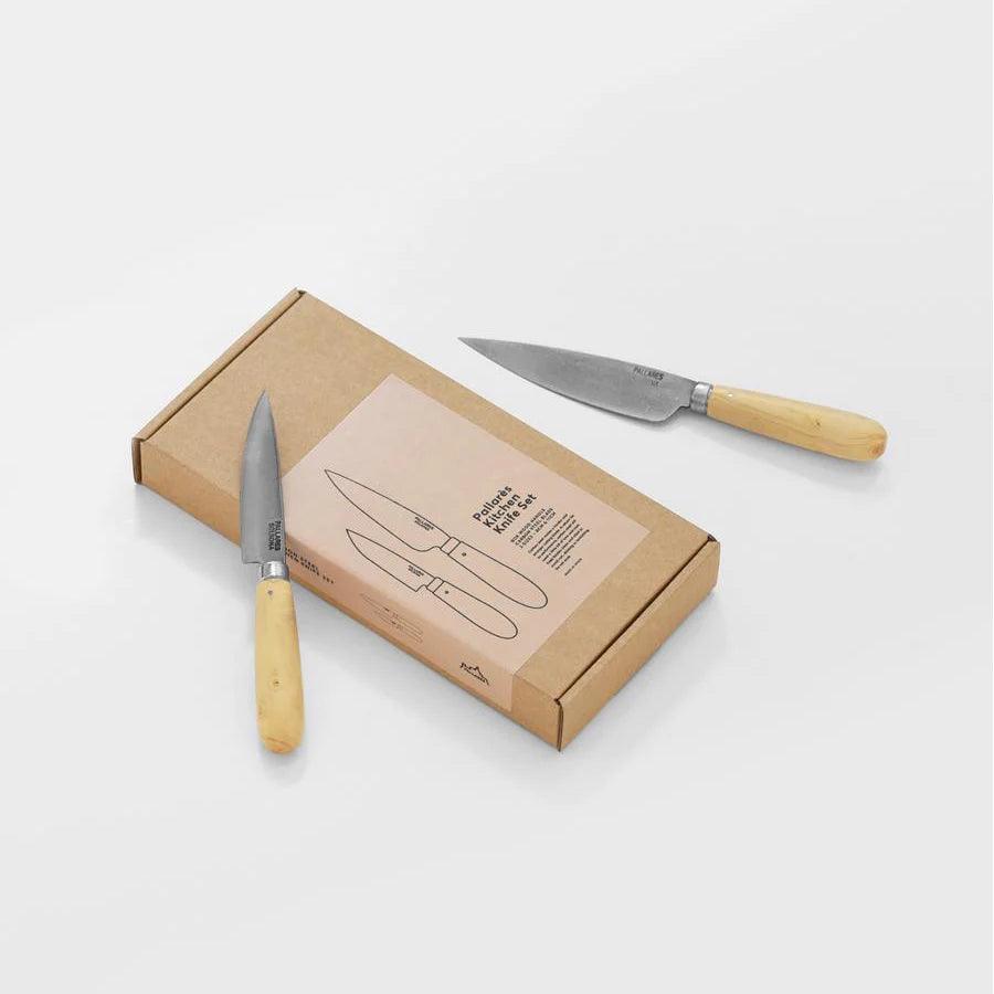 Pallarès Kitchen Knife Set - Carbon steel