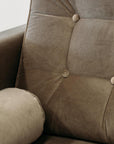 Monterey armchair in cleo truffle
