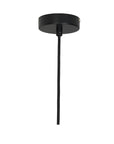 Wide Lolly Ceiling Lamp - Black + White
