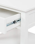 1 drawer bedside table