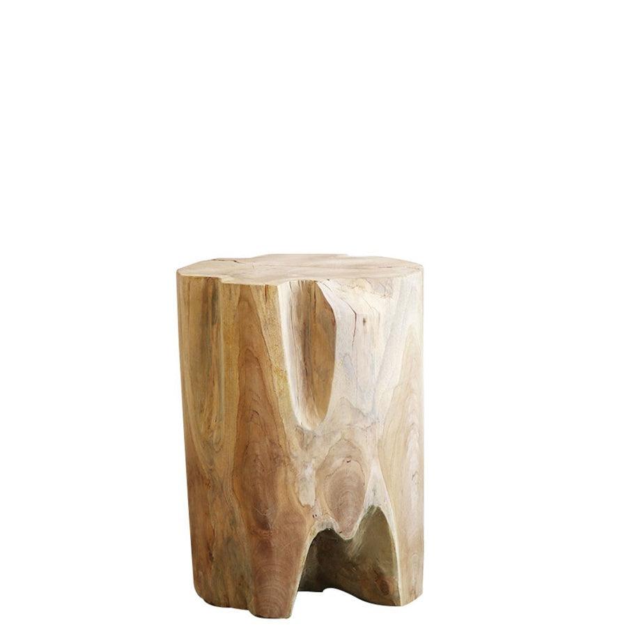 Teak Root Stool - Round