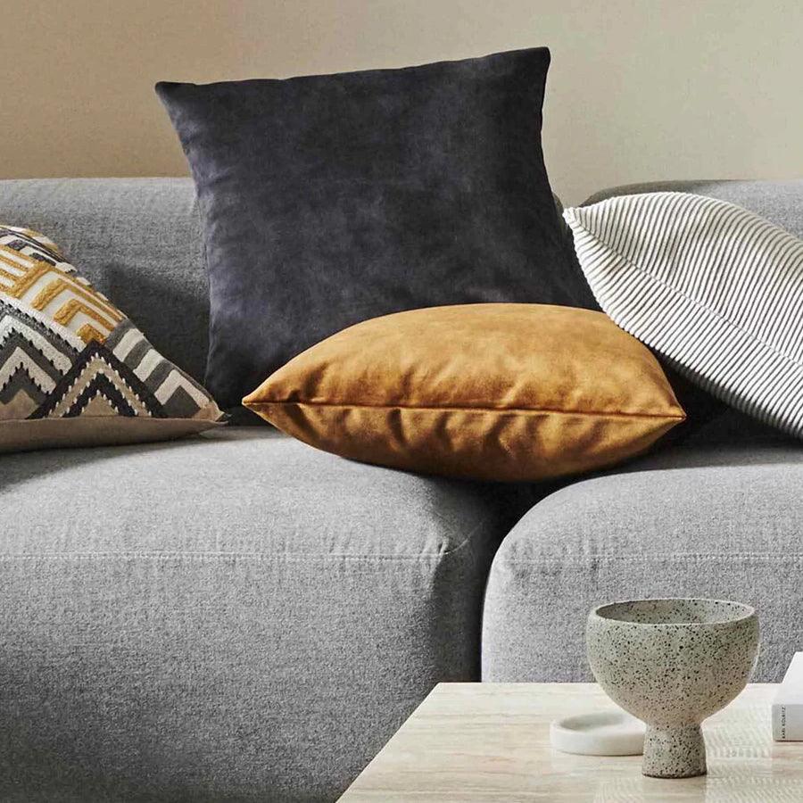 Ava Cushion - Coal
