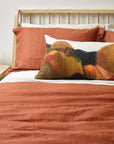 Painted Trees Lumbar Cushion