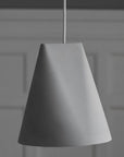Moebe Ceramic Pendant Wide - Light Grey