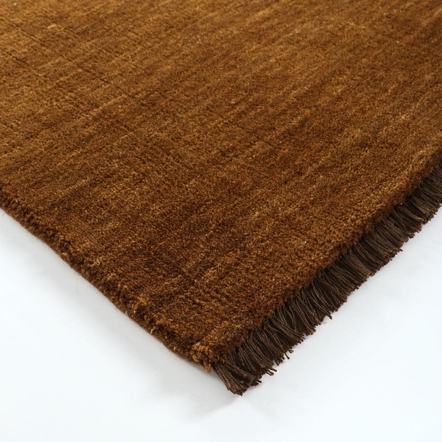 Sandringham wool rug in pecan
