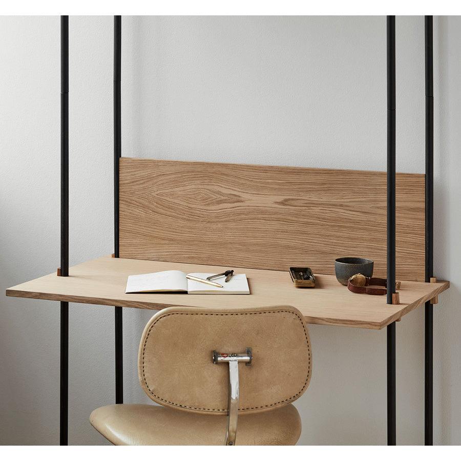 Moebe Shelving System - Desk Oak