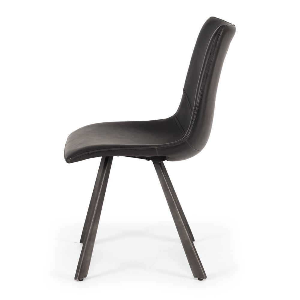 Waihi dining chair in black
