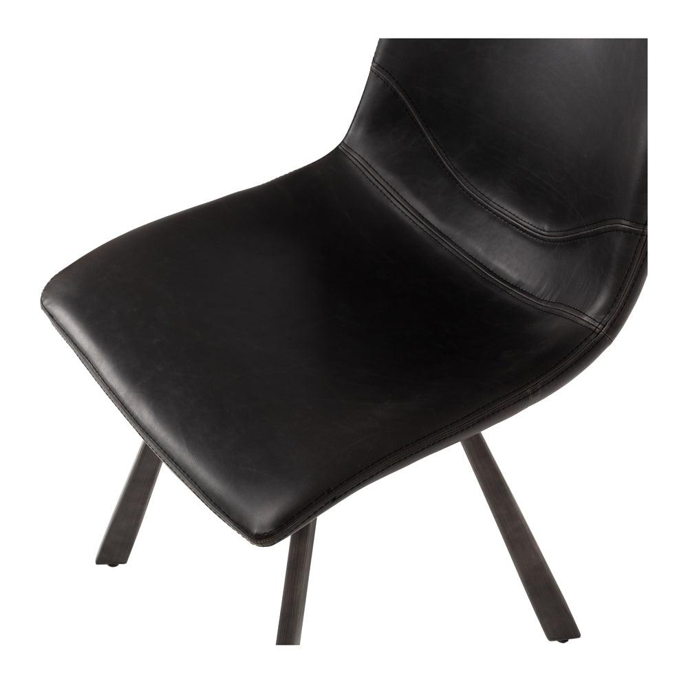Waihi dining chair in black