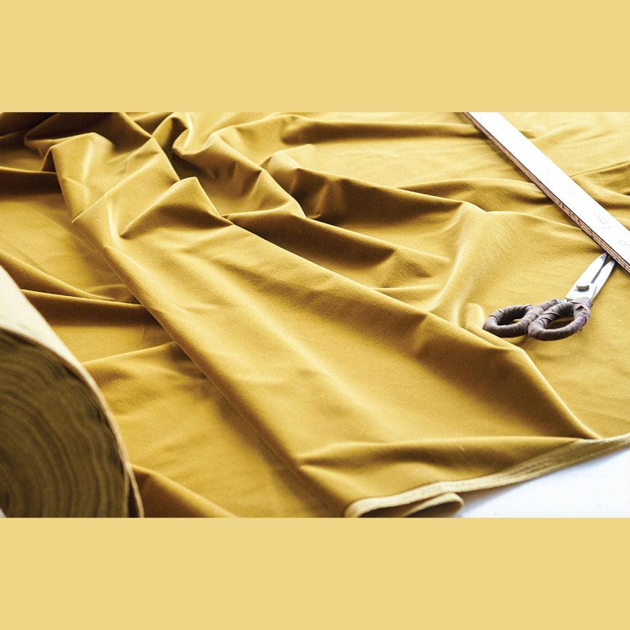Felix Swivel Armchair - Gold Cotton Velvet