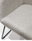 Folio Fabric Dining Chair - Grey details