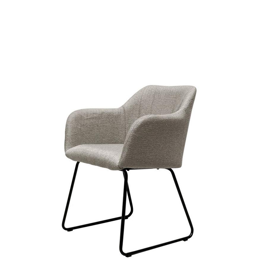 Folio Fabric Dining Chair - Grey