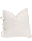 Tully Tie Cushion - Off White
