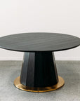Moriyama Round Dining Table - Black
