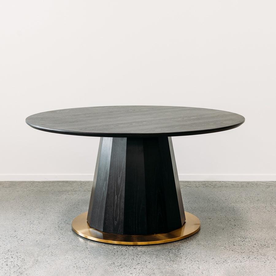 Moriyama Round Dining Table - Black
