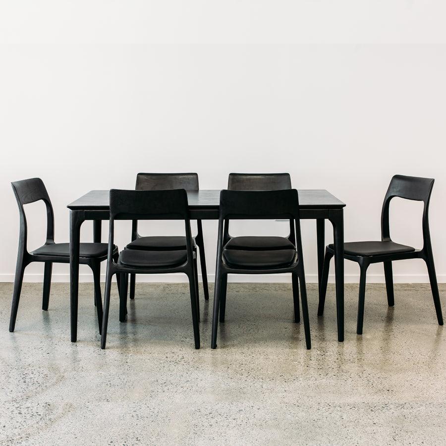 Moriyama Dining Table - Black