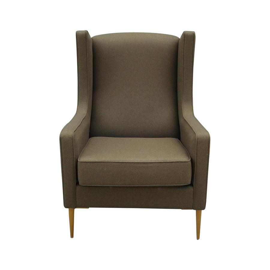 Partridge armchair in octavius olive