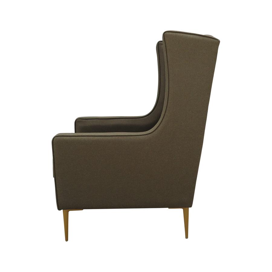 Partridge armchair in octavius olive