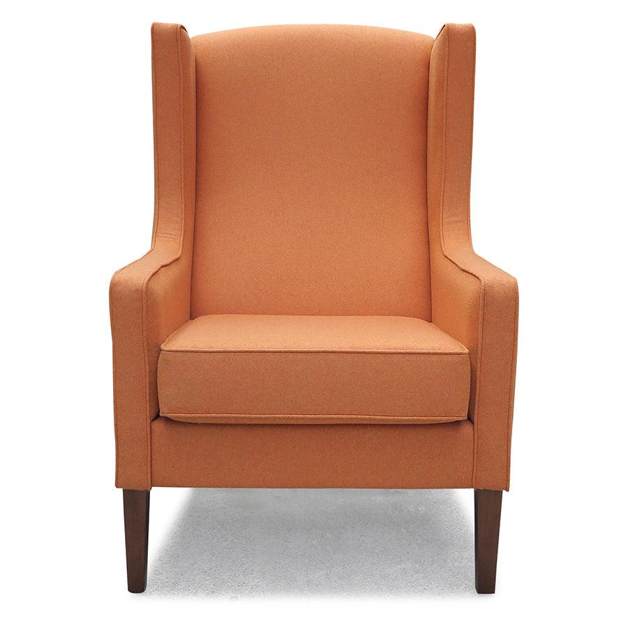 Partridge armchair in octavius marmalade