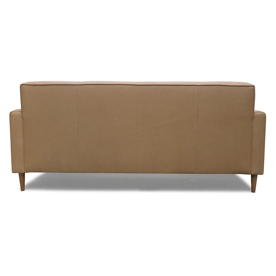Ventura leather 2.5 Seat Sofa - Coronet Camel