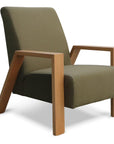 Mogambo armchair in octavius olive
