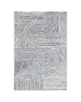 Igralis rug in ivory and blue