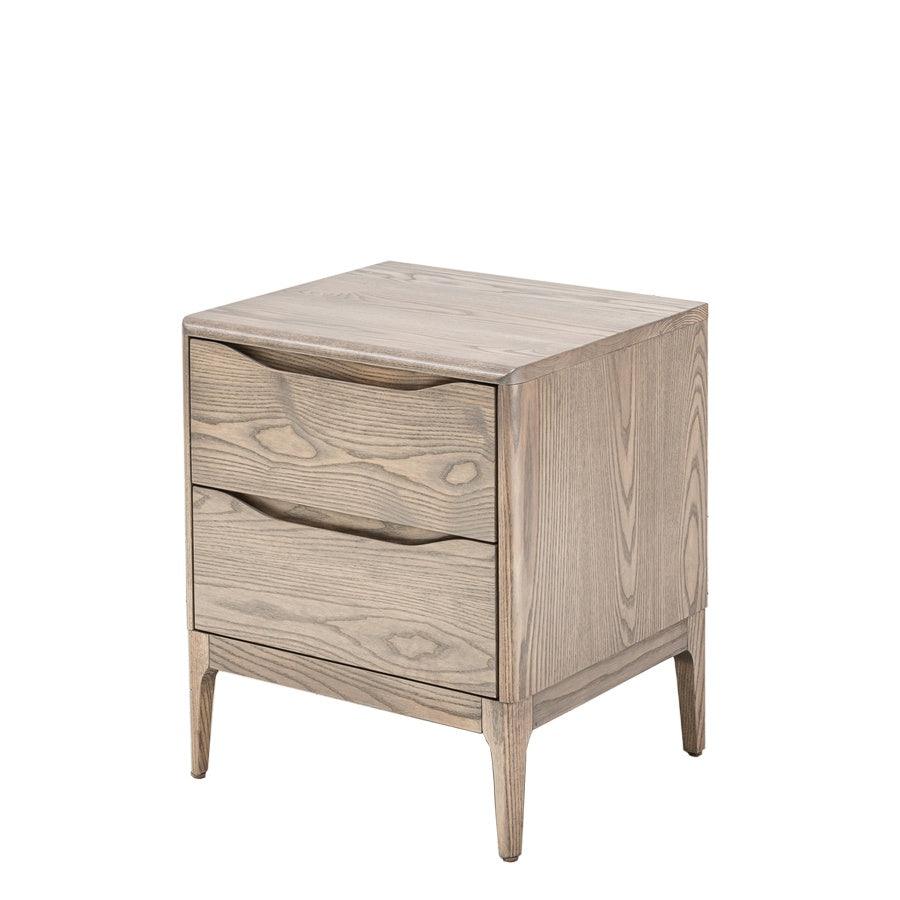 Ghost 2 drawer bedside - Iron