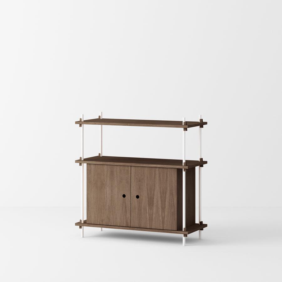 Moebe Shelving System - Cabinet - Walnut