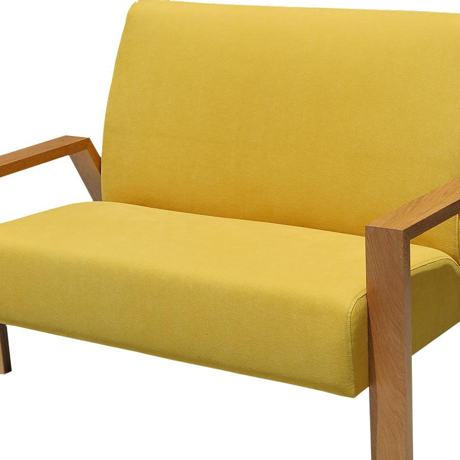 Mogambo sofa in chambray mustard