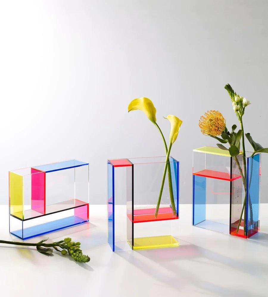 MoMa Design - Mondri Vase Neon - Stacks Furniture Store