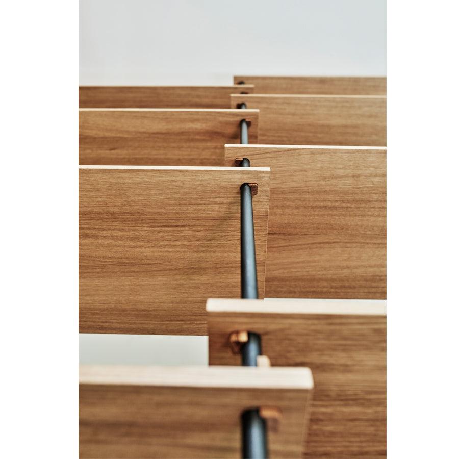 Moebe Shelving System - Medium Oak - Stacks Furniture Store
