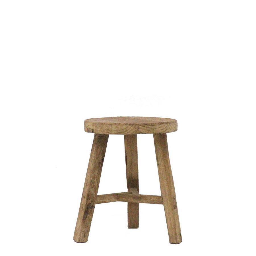 Parq Stool - Natural Round