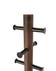 Umbra Pillar Stool Coat Rack - Walnut