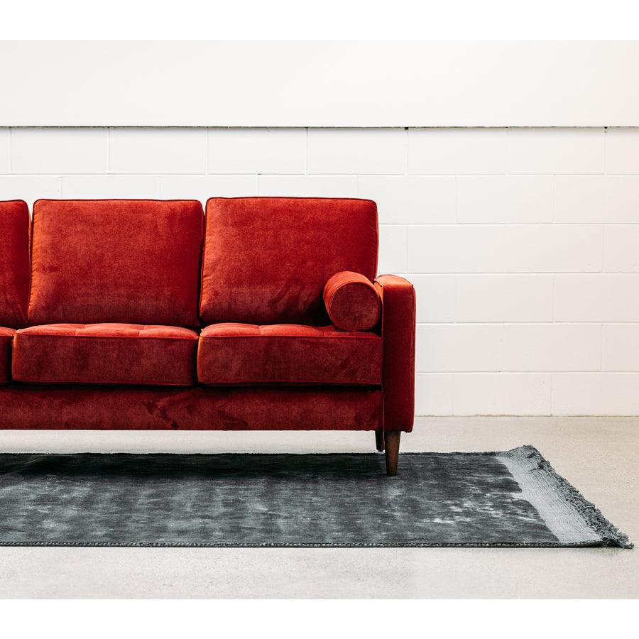 NZ made chanel sofa in theadora rouge | Stacks Furniture | Wellington ...