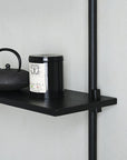 Moebe 3 Shelf System - Black