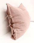 Tully Tie Cushion - Old Pink