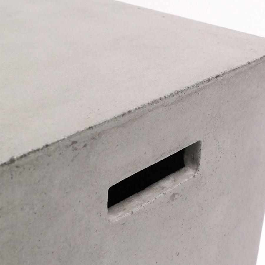 Concrete Square Stool 
