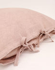 Tully Tie Cushion - Old Pink