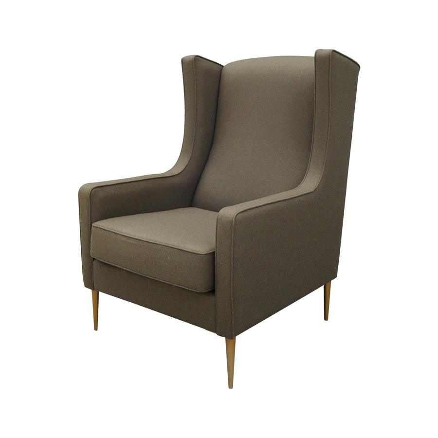 Partridge armchair in octavius olive