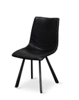 Waihi dining chair in black 