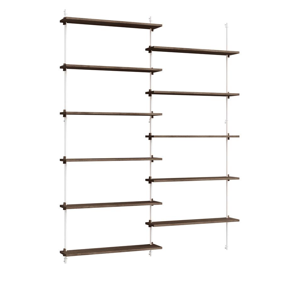 Moebe Wall, Tall Shelving System-Walnut