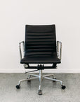 Charlie low back office chair in black
