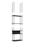 Moebe Shelving System - Tall Black expanded 