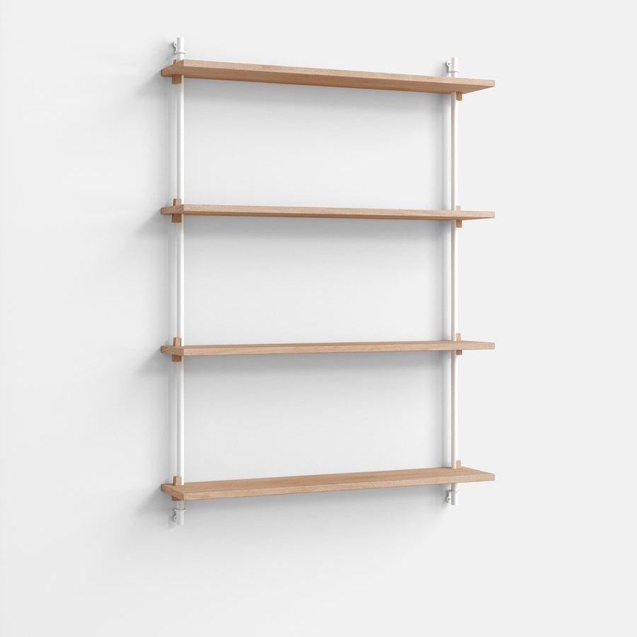 Moebe Wall 4 Shelf System